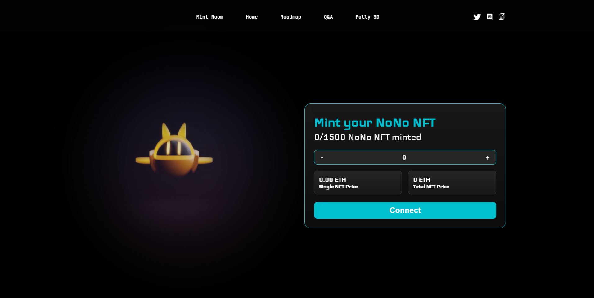 Screenshot of  web app